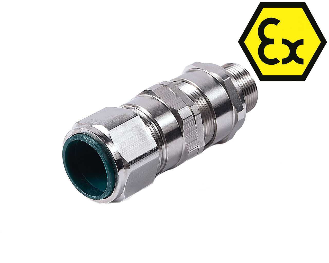 CABLE ENTRY FOR ARMORED CABLE WITH DOUBLE SEAL