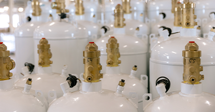 Video about gas fire extinguishing systems